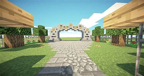 Minecraft Gate Design