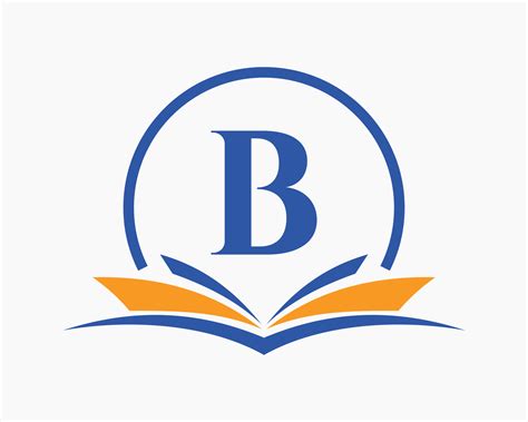 Letter B Education Logo Book Concept. Training Career Sign, University ...