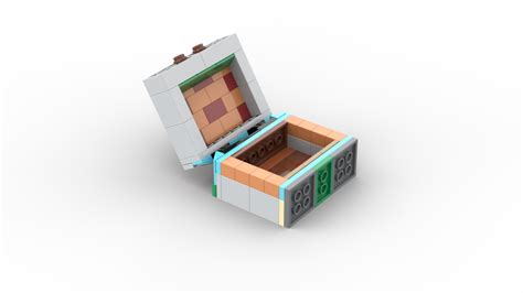 LEGO MOC 10698 Minecraft style chest by Lenarex | Rebrickable - Build ...