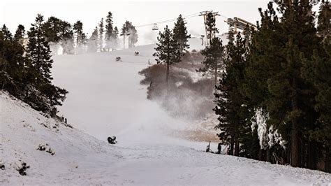 Big Bear Mountain Resorts opening despite dry fall