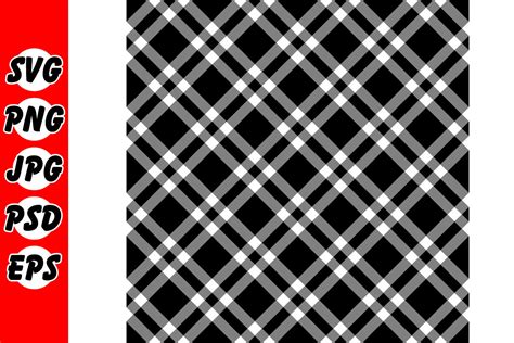 Black and White Buffalo Plaid Checkered Graphic by ArtByTroy · Creative ...