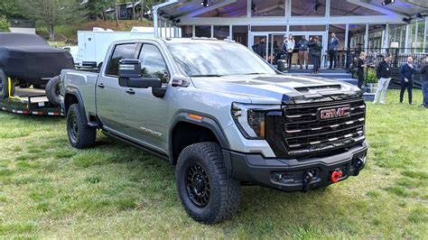 2024 GMC Sierra HD Goes Excessive With First-Ever AT4X And AEV Editions ...