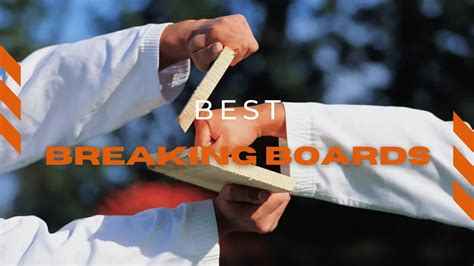 7 Best Taekwondo Breaking Boards (Ranked and Reviewed 2022) - Origin ...