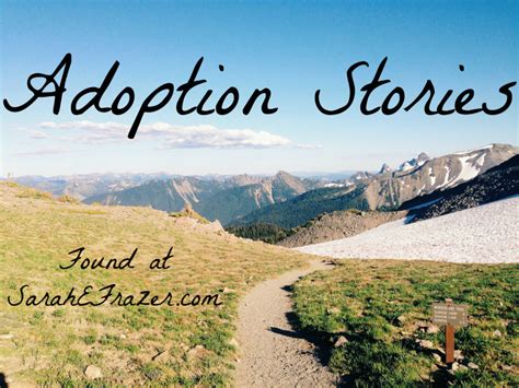 Adoption Stories - Megan's Story - Sarah E. Frazer