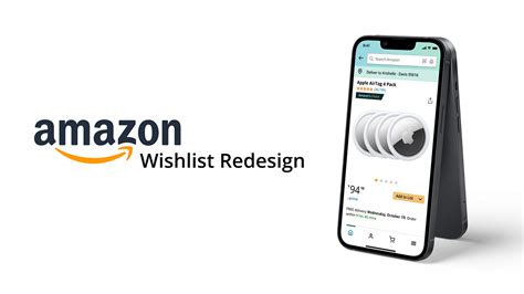 Amazon Wishlist Redesign on Behance