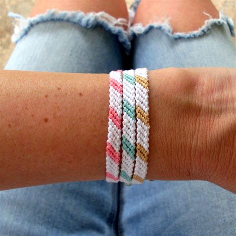 Let's go Old School with these beach themed friendship bracelets. Many ...