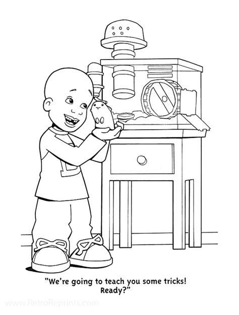 Little Bill Coloring Pages | Coloring Books at Retro Reprints - The ...