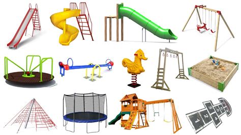 Commonly Used Playground Equipment Names - The Buzzie