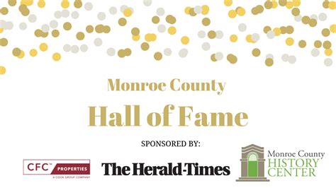 Monroe County Hall of Fame - Monroe County History Center