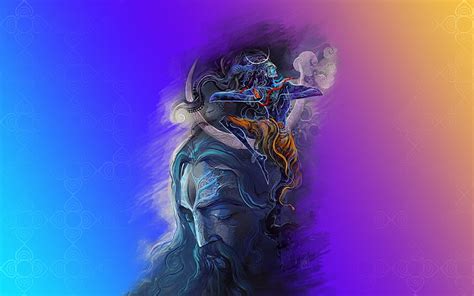 Online crop | HD wallpaper: Lord Shiva, Aghori, art and craft ...