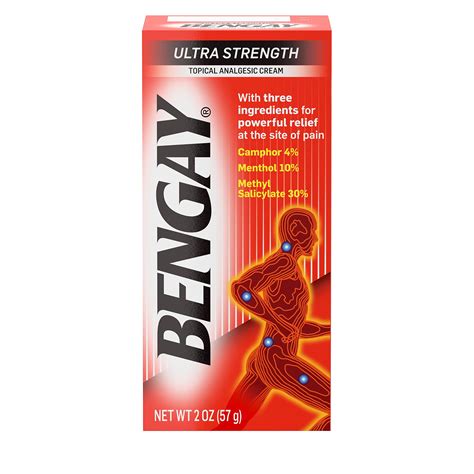 Buy BengayUltra Strength Topical Pain Cream, Non-Greasy Analgesic for ...