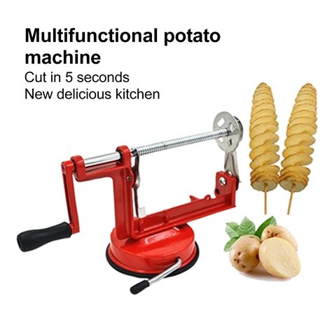 Dream Lifestyle 3 in 1 Manual Tornado Potato Slicer Spiral Potato ...