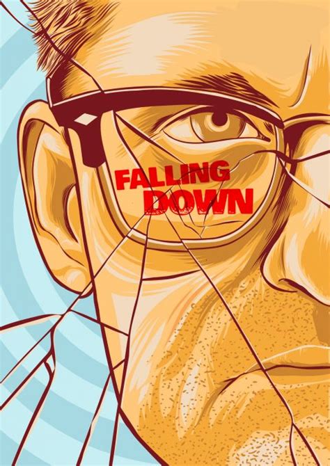 "Falling Down" Alternative Movie Poster Artwork. | Dknotek | PosterSpy