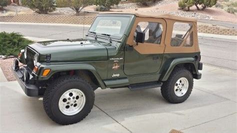 97 TJ Sahara original, clean. | Green jeep wrangler, Jeep wrangler yj ...