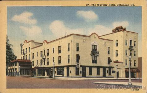 The Waverly Hotel Columbus, GA Postcard