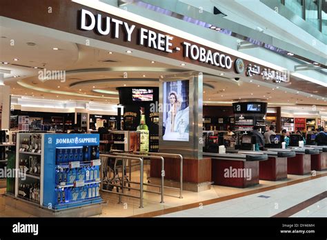 Duty Free Shop Dubai Airport Stock Photo - Alamy