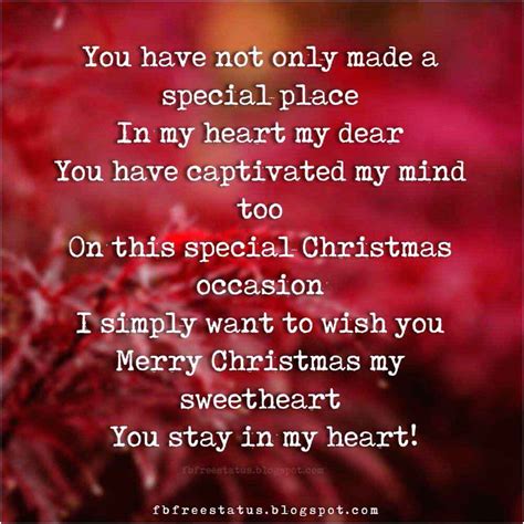 Christmas Love Quotes for Boyfriend and Girlfriend with Images