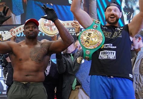 Tyson Fury vs. Dillian Whyte - LIVE Results From Wembley Stadium ...