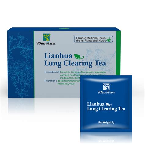 Winstown Lianhua Lung Clearing Tea, Lung Cleanse and Detox Tea