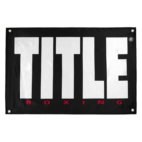 TITLE Boxing Big Logo Banner