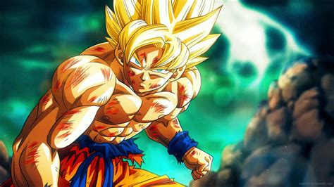 Super Saiyan Goku Dragon Ball Z Live Wallpaper - MoeWalls