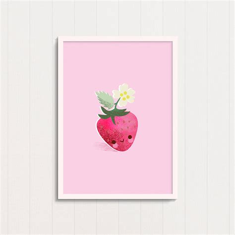 Strawberry Nursery Print – S & J Novelty