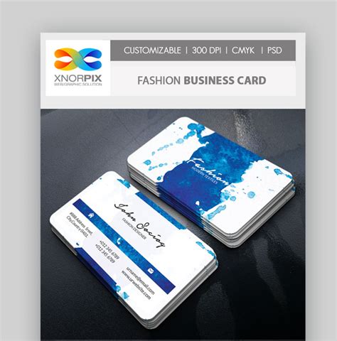 Best Fashion Business Card Templates With Creative Designs 2022