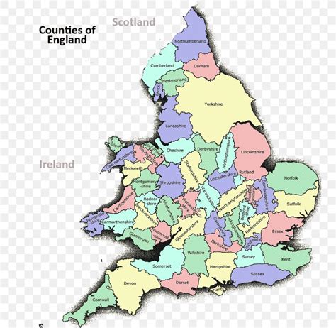 Counties Of South England Map - United States Map