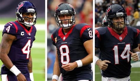 The Texans have used 17 different starting quarterbacks. We ranked them ...