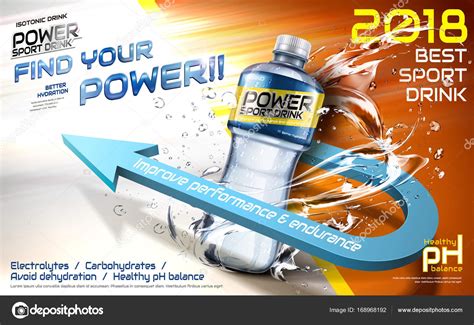 Sport drink ads Stock Vector Image by ©MITstudio #168968192