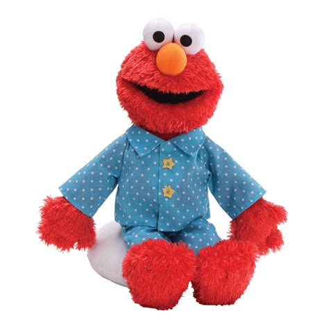 Gund Sesame Street Sleepytime Elmo Stuffed Animal , New, Free Shipping