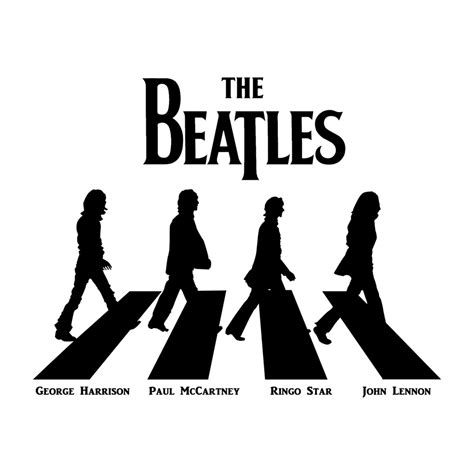 Beatles Logo Vector Logo Art The Beatles Logo Transparent PNG 1600x1136 ...