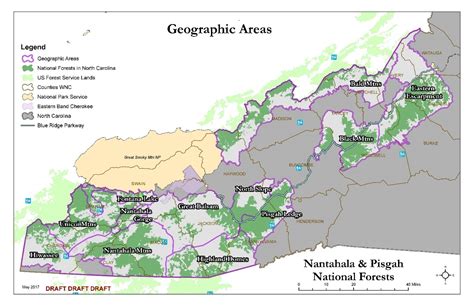 Pisgah National Forest Map - Vicky Jermaine