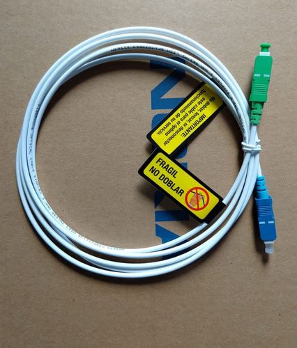 Cable De Internet Fibra Óptica Para Interior Apc/upc Módem - $ 80.00 en ...