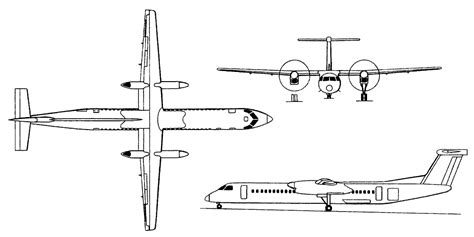 Bombardier Dash 8 Q400 - passenger