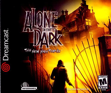 Alone in the Dark: The New Nightmare (2001) Dreamcast box cover art ...