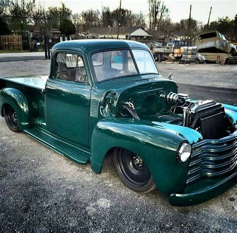 So green | Chevy pickup trucks, Chevy trucks, 54 chevy truck