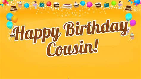 #40+ Best Happy Birthday Cousin Status Wishes (Quotes, Greetings ...