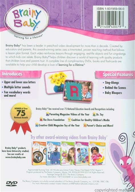 Brainy Baby: ABC's - Deluxe Edition (DVD) | DVD Empire