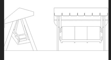 Swing plan with detail dwg file. - Cadbull