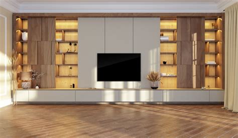 How To Build Basic Wall Cabinet For Living Room With Tv | www ...