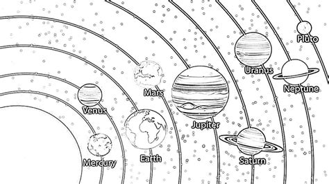 Free Printable Solar System Coloring Pages