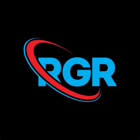 logotipo de rgr. carta rgr. diseño de logotipo de letra rgr. logotipo ...