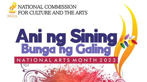 NCCA celebrates National Arts Month with onsite and online activities ...