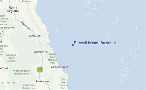 Russell Island, Australia Tide Station Location Guide