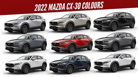 Mazda Cx 30 Colors