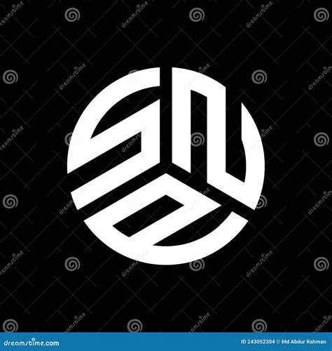 SNP Letter Logo Design on Black Background. SNP Creative Initials ...