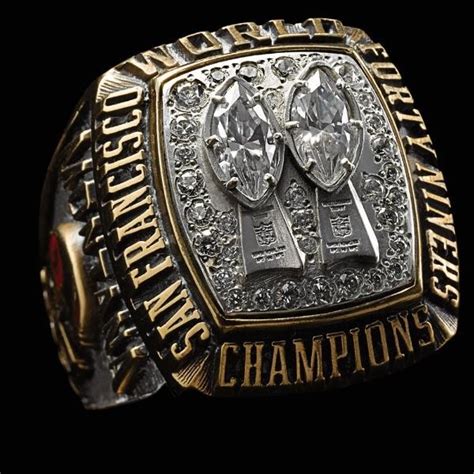 San Francisco 49ers Super Bowl Ring | Superbowl | Pinterest