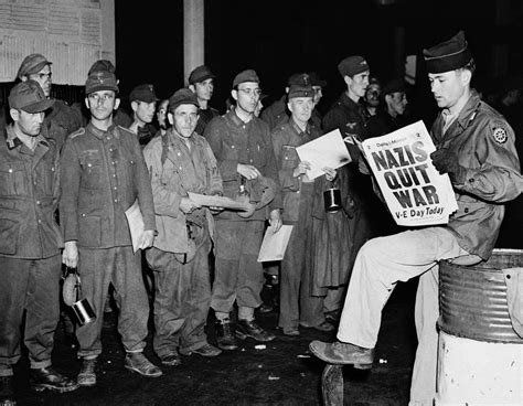 ‘The flags of freedom fly’: Nazi Germany surrenders on V-E Day, May 8 ...