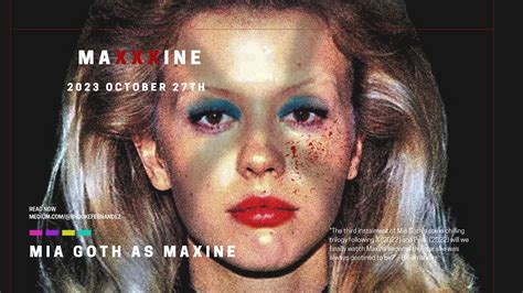 MAXXXINE, Mia Goth’s Horror Trilogy | @BFernandez | Medium